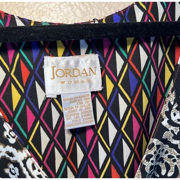 NWT Jordan Woman Plus 2X Four-way Tank Top Multi-Print - Picture 8 of 8
